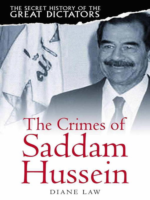 Title details for Saddam Hussein by Diane Law - Available